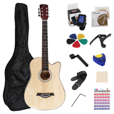 블루엔젤 GRIT 입문용 통기타, 내츄럴, 1세트, BA-01