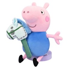 KHTOY 粉紅豬小妹 騎馬打仗款, 款式隨機, 1個, 6吋