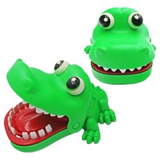 아가플러스 심장 쫄깃 악어 이빨 룰렛 게임, 2개