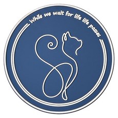 마스마켓 고급 고무 단열 매트, 블루, 1개