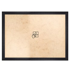 퍼즐피플 1000피스 퍼즐전용 액자 기본형 73.5 x 51 cm, wood 블랙, 1개 wood 블랙, 1개