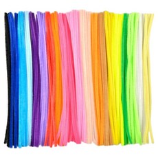 까사파리 모루철사 DIY 재료 랜덤발송, 20종(랜덤발송), 200개 20종(랜덤발송), 200개