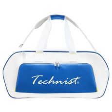 테크니스트 3단 배드민턴 라켓백, WHITE + GRAY + BLUE, 1개