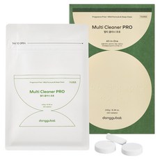 동구밭 텀블러 발포 세정 타블렛 멀티 클리너 프로, 240g, 1개
