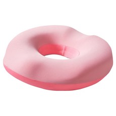 마라나타노바 프리미엄 고밀도 메모리폼 도넛 방석, 핑크, 1개