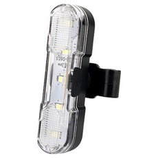 제스트윈 USB충전식 방수 자전거 킥보드 안전 후미등, 화이트, 1개