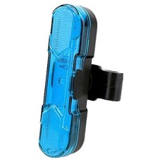 제스트윈 USB충전식 방수 자전거 킥보드 안전 후미등, 블루, 1개