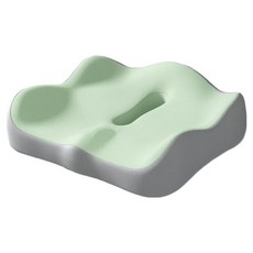 쉼표온 자세교정 메모리폼 임산부방석, 05 그린, 1개