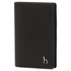 HAZZYS BASIC 素色牛皮卡夾 HJHO6E615BK