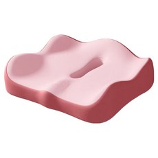 쉼표온 자세교정 메모리폼 임산부방석, 03 핑크, 1개