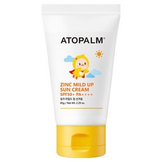 아토팜 징크 마일드 업 선크림 SPF50+ PA++++, 65g, 1개