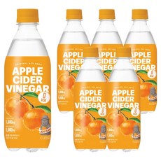 클룹 애사비소다 제주감귤 제로 탄산음료, 500ml, 6개