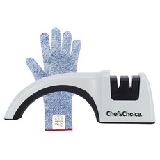 Chef's Choice 445 磨刀器 + 安全手套 Advance X 套組