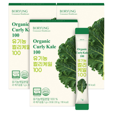 보령 유기농 컬리케일 100 분말 30p, 30g, 3개
