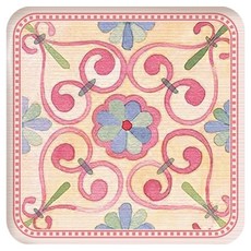 Chouchoulo 浪漫復古插畫杯墊