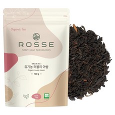ROSSE 有機可愛阿薩姆紅茶補充包, 100g, 1個, 1入