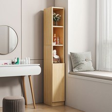 E家工廠 單門縫隙櫃 047, 橡木色