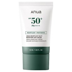 아누아 어성초 실키 모이스처 선크림 SPF50+ PA++++, 1개, 50ml