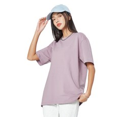 ONE BOY 透氣吸濕柔軟滑順祕魯棉冰棉T恤 NO.240027, 紫色