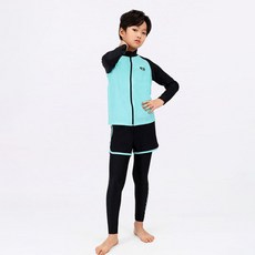 aquatica 拉鍊防磨衣 + 短褲 + 內搭褲 + 收納袋組合 AQA33
