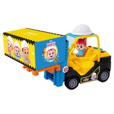 핑크퐁 베베핀 힘센중장비 지게차, 혼합색상, 1개