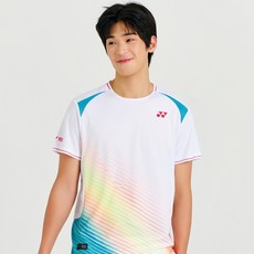 요넥스 남성용 배드민턴 게임웨어 티셔츠 261TS027M