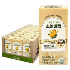 키토선생 소이비랩 저당두유, 190ml, 24개