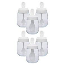 inbloom 便利調味罐 湯匙型 2入 + 油刷型組合 白色