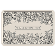 코다치프 플라워 규조 머드 화장실 문 앞 미끄럼 방지 욕실 흡수 발매트 직사각형 30 x 40 cm, 카운트, 1개