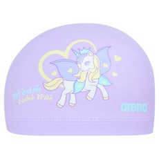 아레나 아동용 유니콘 실리코팅 수모 A6AC1AL52, PURPLE, 1개