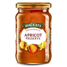 MACKAYS 梅凱 杏桃果醬, 340g, 1個