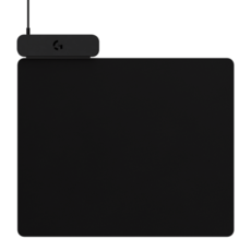 logitech G 羅技G POWERPLAY 2 無線充電滑鼠墊, 黑色, 1個