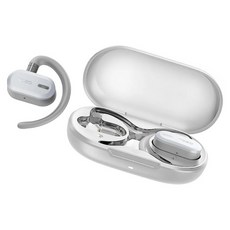 TOZO Wireless Bluetooth 降噪 開放式 氣傳導 耳掛式 耳機 AI輔助 雪花白 OpenBuds 1年保固