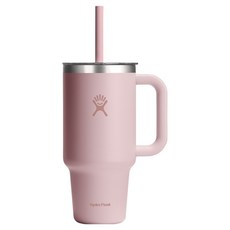 하이드로플라스크 올어라운드 트래블텀블러, 트릴리움 핑크 뉴 클리어 리드, 946ml, 1개