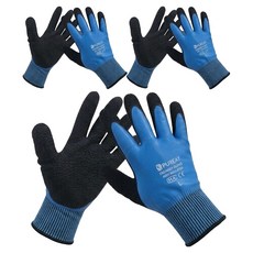 Pureat 工程師安全工作手套 雙手穿戴組 L, 單一顏色, 3套