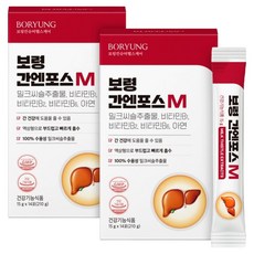 보령 간엔포스M 액상 밀크씨슬 간건강 실리마린 14p, 2개, 210g