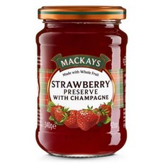 MACKAYS 梅凱 草莓香檳果醬, 340g, 1個