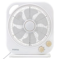 모리츠 박스팬 그릴회전 타이머 탁상용 선풍기 25cm, MO-10BF