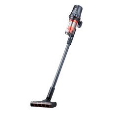 TECO 東元 大全配綠光顯塵無線吸塵器 23Kpa/九錐氣旋/HEPA過濾/絨毛電動滾刷 XJ2501CB, 黑色