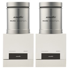 벤딕트 솔베아 대용량 고체 탈취제 어쿠스틱, 360g, 2개