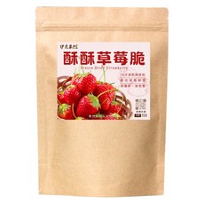 伊貝果然 酥酥草莓乾, 70g, 1個
