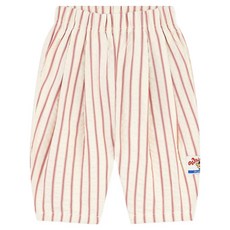 MilkBaby 꼬마곰 스트라이프 8부 시원한 지지미 팬츠