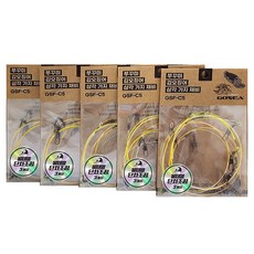 GOSEA 短爪章魚 墨魚 三角枝釣組 GSF-C5, 5個, 3入