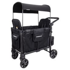 원더폴드 엘리트 프로 유아 웨건 W2, 제트 블랙