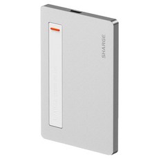샤지 디스크플러스 맥세이프 SSD 외장하드 케이스 인클로저 SSD 미포함, 단품, 실버, 1개, 실버