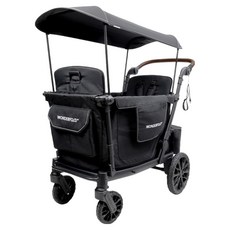 원더폴드 L2 유아 2인용 스트롤 웨건, 블랙
