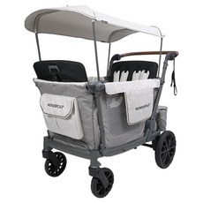 원더폴드 L4 유아 4인용 스트롤 웨건, 그레이