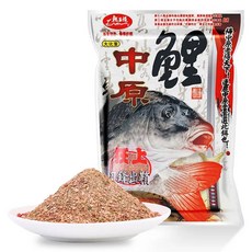 용왕한 중국 중원이 대물전용 민물낚시 어분 집어제 글루텐 떡밥, 1개, 300g