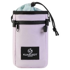 KUASUODT 크로스바이크 헤드튜브 라이딩 보온 슬링백, 퍼플, 1개