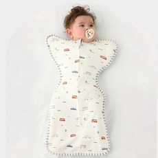 스타빈 신생아용 더블 양방향지퍼 패턴속싸개 S